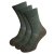 Black hill outdoor merino ponožky CHOPOK - zelené 3Pack