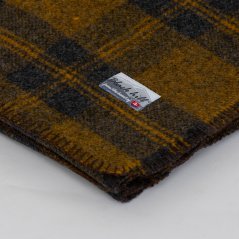Merino deka Warmi - okrová-antracit
