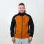 Pánská merino bunda PERUN - modrá/oranžová