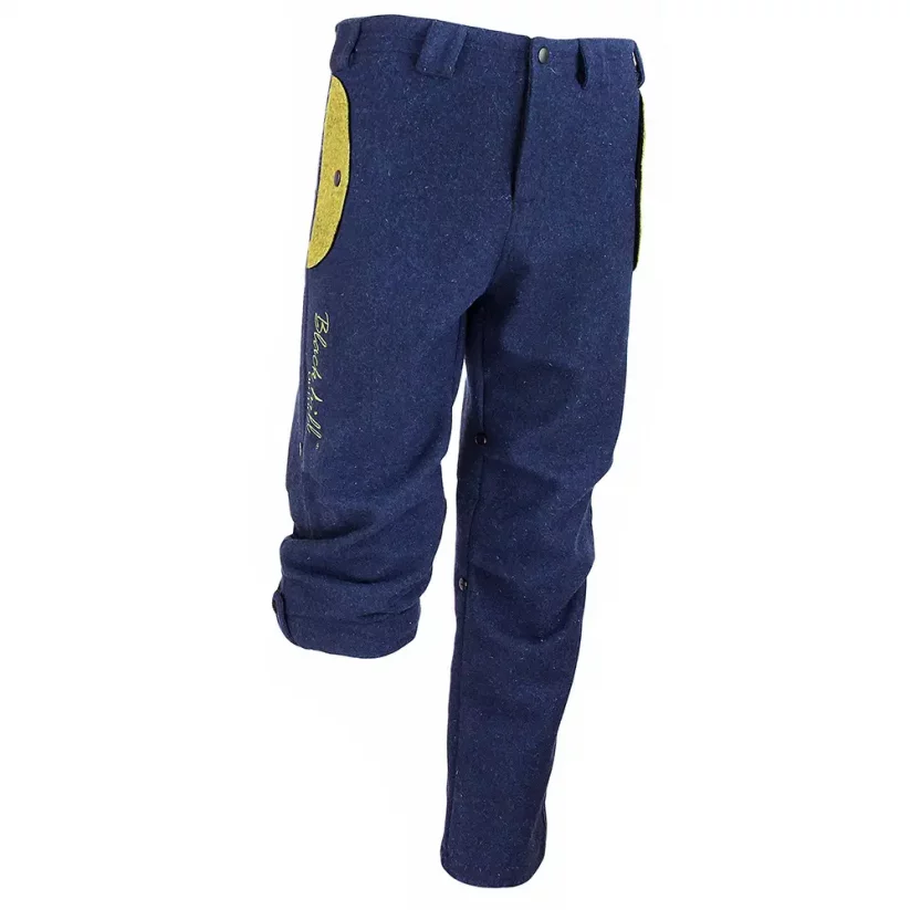 Men’s merino trousers Sherpa Blue - Size: S