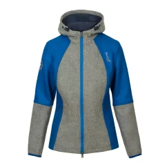 Ladies merino jacket Milica Blue/Gray