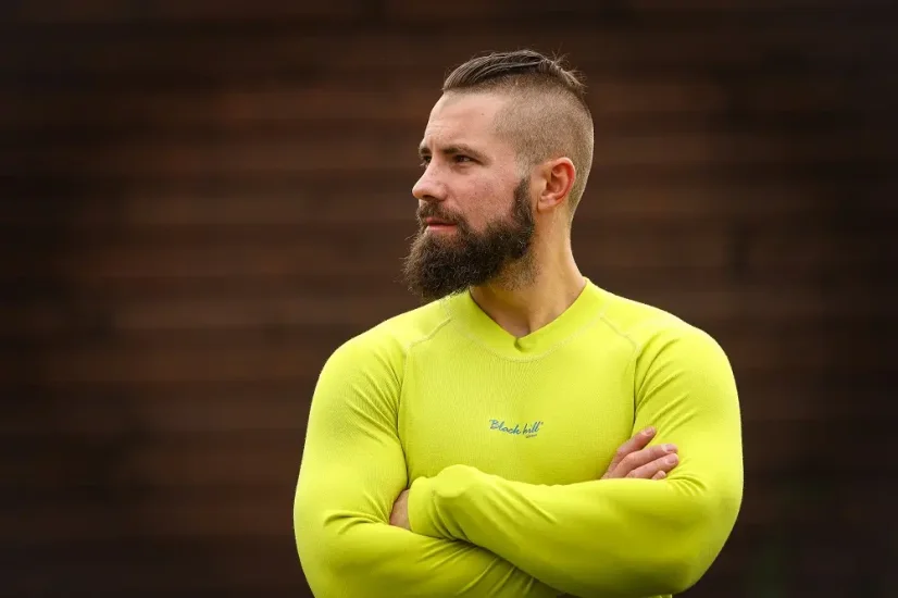 Pánske merino tričko DR WP260 - žlté