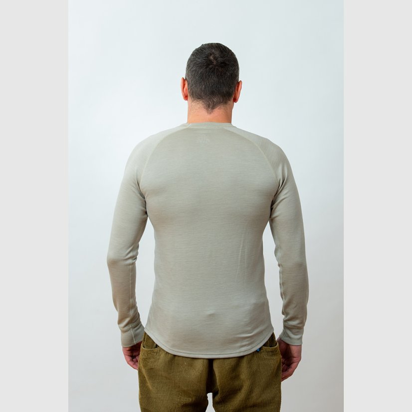 Men´s merino T-shirt DR WP250 - Beige