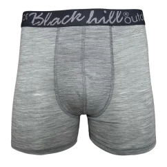 Pánské merino boxerky GINO - šedá
