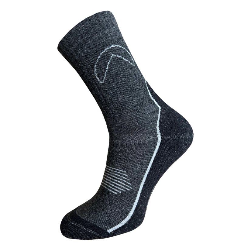 Black hill outdoor merino ponožky ĎUMBIER - Antracit 3Pack