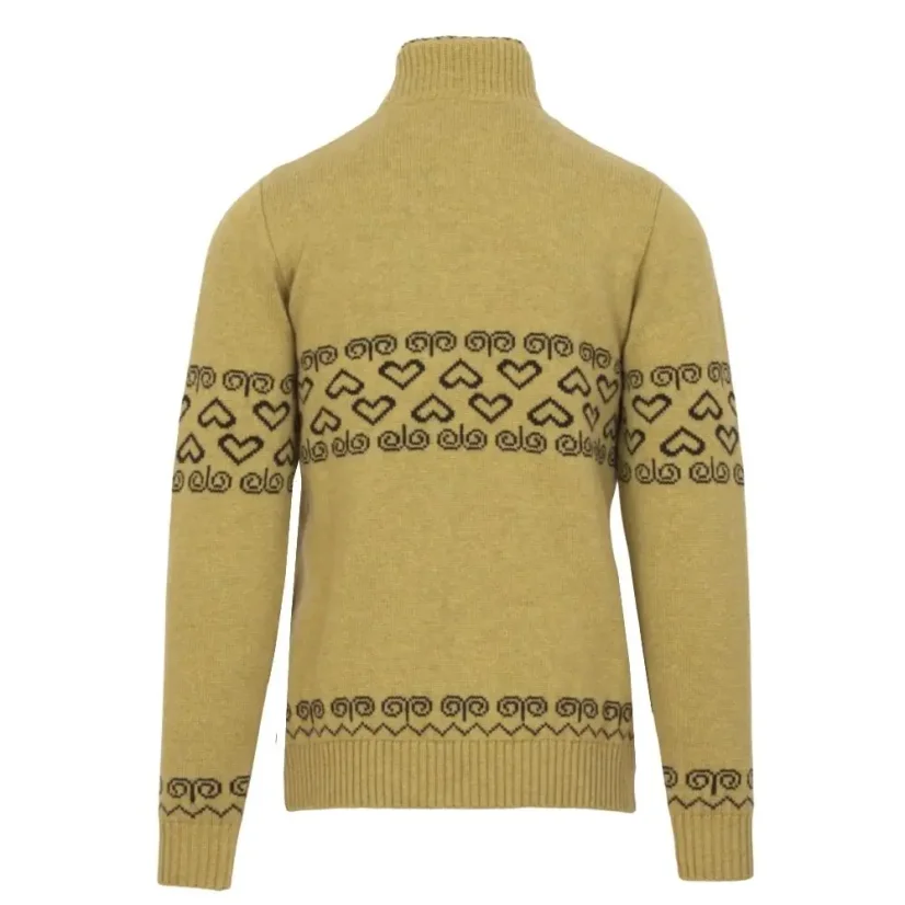Pánsky merino sveter PATRIOT - citrus - Veľkosť: XXL