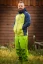 Men’s merino trousers Sherpa II Light Green - Size: L
