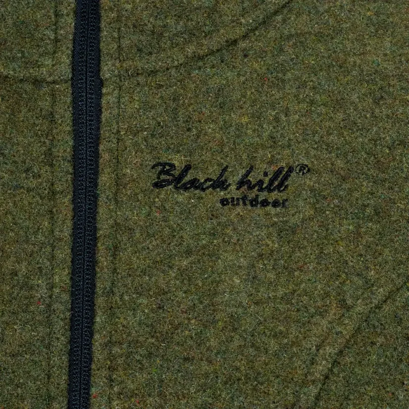 Dámsky merino - kašmírový kabát Zoja zelená - Veľkosť: XL